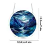 Adorno colgante de acrílico estilo rompecabezas, bestseller transfronterizo, colgante redondo, accesorio decorativo de oficina, personalizable con tu propio diseño