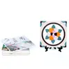 Posavasos de cerámica con transferencia térmica logo personalidad personalizada diy posavasos mantel de mesa tapete aislante térmico regalos creativos se puede personalizar
