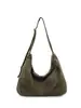 Yue Zi 2026 Otoño Temprano Nuevo Bolso de Hombro Individual para Mujer Bolso Cruzado de Gamuza Gran Capacidad Bolso Tote para el Trabajo