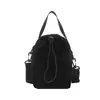 Bolsa Transversal de Ombro Literária Japonesa e Coreana com Cordão Pequena de Nicho Moda de Alta Qualidade Leve Mini Bolsa de Nylon para Celular Feminina