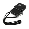 Bolsa Cruzada de Mano Directa de Fábrica al por Mayor Bolsa para Teléfono Móvil de Pantalla Grande Billetera para Monedas Bolso Colgante para Cuello/Muñeca Running Vertical Mini