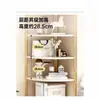 Mueble de esquina, Librero para el hogar, Estante de exhibición abierto para pared, Estantería simple, Mueble de esquina, Estante decorativo para sala de estar, Estante de almacenamiento multicapa