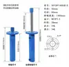 Cilindro Hidráulico 63mm de Diâmetro 5 Toneladas Bidirecional Perna com Flange Cilindro de Alta Pressão para Máquina Trituradora de Troncos e Máquinas de Engenharia