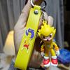 Llavero Sonic de coche con dibujos animados, bonito colgante de llave, muñeco, bolso, llavero