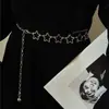 Cadena de Cintura con Estrella Moda Femenina Cinturón Versátil Decorativo Vestido Dulce Estilo Harajuku Cadena de Metal Estilo Coreano Cinturón para Falda