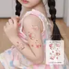 Produtos Pequenos para Venda em Barraca: Adesivos Faciais de Borboleta com Glitter, Adesivos de Tatuagem, Adesivos de Fada Laváveis à Prova d'Água de Longa Duração, Unicórnio, Veado, Lua