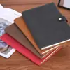 Caderno de negócios A5, com fecho de fecho, adequado para anotações de reunião e uso no escritório; design simples e pode ser personalizado com um logotipo