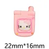 Gatito de Dibujos Animados Accesorios para Joyería de Resina DIY Pegamento de Crema Pasador Material para Casa de Muñecas Juguete Venta al por Mayor