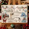 Série Odes da Noite de Neve Adesivos Impermeáveis para Pets Elementos de Personagens de Natal Material para Decoração de Caderno e Diário Adesivos DIY
