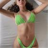 Traje de Baño Bikini Delgado de Tres Puntos Dividido de Moissanita Nueva Europea y Americana Transfronterizo Aliexpress
