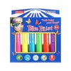 Pintura Facial Fluorescente Transfronteriza 6 Colores Pintura Corporal Halloween Juegos Deportivos Festival Maquillaje a Base de Agua Crayones Faciales para Fiesta