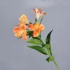 Flor Artificial Lirio de Seis Pétalos Narciso Flor de la Mañana Material Floral de Alta Calidad Decoración del Hogar Flor Artificial Flor Artificial