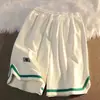 Shorts Vintage de Calle Estilo Americano para Hombre Verano ins Marca de Moda Combinan con Todo Juventud Holgados Pantalones de Baloncesto High Street Pantalones de Media Longitud