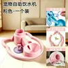 Fonte de água para gatos, dispensador automático de água para animais de estimação, bebedouro sem tomada para cães pequenos, mantém a boca deles seca, garrafa de água mineral, um item essencial para hidratação