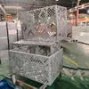 Fábrica de Foshan Cubierta de Aleación de Aluminio para Aire Acondicionado Cubierta Metálica Decorativa Exterior para Unidad de Aire Acondicionado Protección Exterior