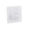 Gancho y Cierre de Velcro Adhesivo sin Taladro para Estante de Almacenamiento de Pared para Baño, Ganchos Adhesivos sin Rastro, Ganchos de Agarre sin Perforación