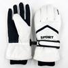 Guantes de Esquí para Mujer Deportes de Invierno al Aire Libre para Hombre Cálidos con Forro de Felpa A prueba de Viento A prueba de Frío Pantalla Táctil Guantes de Ciclismo