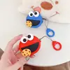 Funda para Auriculares con Forma de Rana de Silicona PVC Expresión Animal Linda Moda Auriculares Inalámbricos Bluetooth Funda Personalizada de Fábrica