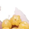 Cuentas de Calabaza de Jade Rojo, Cuentas Redondas, Cuentas Sueltas de Jade, Azul-Verde, Amarillo Aceite de Pollo, Morado, Accesorios de Joyería de Calabaza de la Fortuna