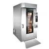 Horno Giratorio de Aire Caliente Pequeño Directo de Fábrica 5/10/15 Bandejas Horno Giratorio de Aire Caliente Horno con Control de Temperatura Segmentado Horno Giratorio