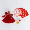 Colgante de linterna de bambú de Año Nuevo, portátil, antiguo, regalo festivo, bricolaje, decoración festiva hecha a mano, ambiente festivo del Año de la Serpiente