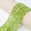 Cuentas redondas de cristal natural semiacabadas de ágata, multi-cuentas DIY sueltas para collar y pulsera, cuentas espaciadoras de 4 mm al por mayor
