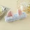 Diadema de Peluche para Lavado Facial para Mujeres, Antideslizante, Sin Marcas, Diseño Lindo y de Alta Gama Personalizable, Adecuada para Aplicar Mascarillas Faciales y Maquillaje, Resistente a la Humedad