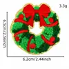 Patch bordado de toalha com borda dourada de Natal, decoração festiva de boneco de neve e rena para roupas e bolsas, patch termocolante, patch bordado à máquina
