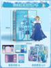 Libro Tranquilo de la Princesa Aisha para Niña Mejora Corte Libre Película Única Vestido de Sirena Disfraz Libro Tranquilo Exquisito y Fácil de Usar