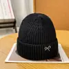 Chapéu de Tricô Korean Bow Outono e Inverno Chapéu de Lã Circunferência Craniana Grande Versátil Quente Proteção para Ouvido Chapéu para Frio que Mostra o Rosto Chapéu Pequeno para Mulheres
