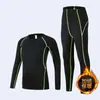 Traje de Fitness para Adultos Personalizado para Otoño e Invierno, Ropa Deportiva Cálida y de Secado Rápido para Correr, Ropa Base para Baloncesto y Fútbol, Ropa de Yoga para Niños