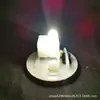 Accesorios para velas electrónicas Luz nocturna Flor de fibra óptica Linterna de árbol de Navidad Base de vela Accesorios de movimiento