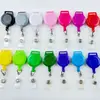 Hebilla de Correa de 1.5 Agujeros para Exteriores Color Sólido Hebilla Retráctil Extractor de Cordón Retráctil Portatarjetas de Identificación Tipo Retráctil