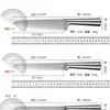 Comercio Exterior Transfronterizo Exportación Mango Hueco Juego de Cuchillos de Cocina Completamente de Acero Cuchillo de Chef Cuchillo Santoku Cuchillo para Pan Cuchillo para Deshuesar