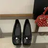 Zapatos Bailarinas Franceses con Plataforma Interna de 3 cm Inspirados en Chanel para Mujer, Colección Primavera 2026, Zapatos Mary Jane Estilo Hada para Combinar con Vestidos