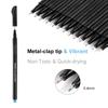 Plumas Fineliner de Colores Transfronterizas en Stock para Estudiantes, Bocetos, Pintura, Delineado de Secado Rápido, Plumas de Dibujo a Base de Agua, Set de 60 Colores