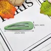 Clip BB gota de agua de 5 cm con goteo de aceite color caramelo de verano material DIY hecho a mano accesorios para pasador de pelo accesorios de pasador de pelo sin costuras