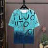 Camiseta de manga corta para hombre 2023 Verano nuevo suéter con capucha manga corta cropped moda top de manga corta ropa marca de moda