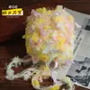Fio de pelúcia fancy de alta qualidade, misturado à mão, 0,1 kg para crochê de chapéus, cachecóis, bolsas artesanais, capas de volante