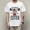 Camiseta Exportação 2025 Sun Wukong Imortal Tartaruga Série de Anime Coleção Estampada Gola Redonda Manga Curta