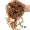Atado de Pelo Sintético al por Mayor de Fábrica Goma para el Pelo Goma Desordenada Elástico para Moño para Uso Diario
