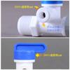 Equipamento de purificação de água 2 pontos 3 pontos conexão rápida entrada de água tee 4 pontos fio externo para 4 pontos conector de fio interno desviador de água da torneira