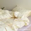 """Ruth"" Mismo Estilo Gato Rosa Lavado Cepillado Hogar Juego de Cuatro Piezas Dormitorio Juego de Tres Piezas Amazon Transfronterizo"""