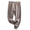 [Gran Venta Especial] Pantalones Cálidos de Invierno para Niños Medianos y Grandes Pantalones Gruesos de Doble Capa para Otoño para Niños y Niñas Rodilleras Leggings