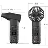 Ventilador Portátil Violento Popular da Amazon Motor sem Escovas de Alta Velocidade Soprador Turbina Remoção de Poeira Aspirador de Pó de Velocidade Ultra-Alta