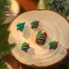 Acessórios de Arte de Unha Cartoon de Natal Outono e Inverno Novos Papai Noel Boneco de Neve Urso Resina Tridimensional Acessórios de Unha Atacado
