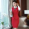 Traje chaleco atuendo de negocios para hombre atuendo formal para hombre y mujer tienda 4s departamento de ventas de herramientas mono chaleco otoño e invierno traje