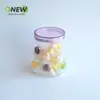 500ml atacado garrafa de desenho animado pote de plástico lanche de feijão dissolvido bola de espinheiro pote selado pote de comida garrafa de plástico transparente pet