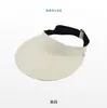 Sombrero de Sol Plegable Wo Nuevo Estilo Verano Integrado Sin Costuras Protección Solar, Sombrero de Sol de Ala Ancha para Hombres y Mujeres con Parte Superior Abierta