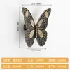 Manija moderna de lujo ligero estilo chino de mariposa simulada de aleación de zinc para instalación en puertas de sala de estar, dormitorio, cajones, gabinetes y alacenas